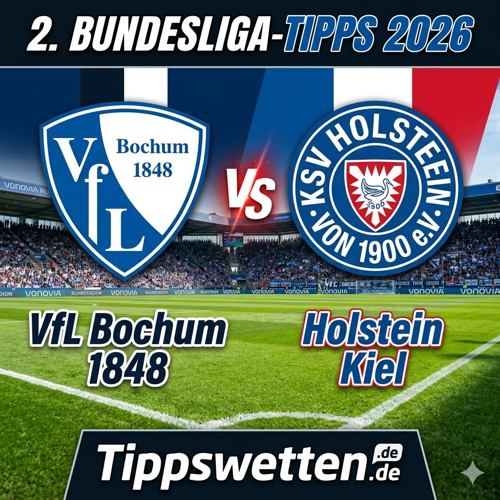 2. Bundesliga Wetten 2026 : Bochum vs Holstein Kiel - 27. Spieltag